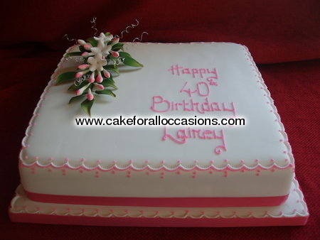 Birthday Cakes  Adults on Cake L092    Women S Birthday Cakes    Birthday Cakes    Cake Library